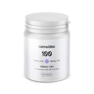 Canna Bliss Full Spectrum CBD Capsules - 100mg (30 pack)