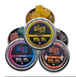 Align 1:1 THC/CBD Gummies