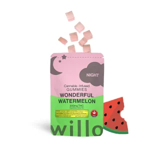 Willo Full Spectrum THC Gummies - 200mg (Indica)