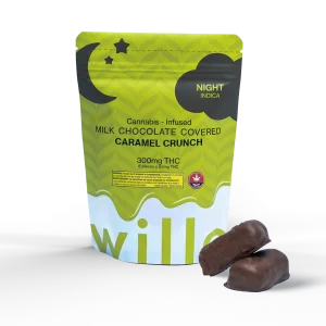 Willo Milk Chocolate Caramel Crunch (300mg THC)